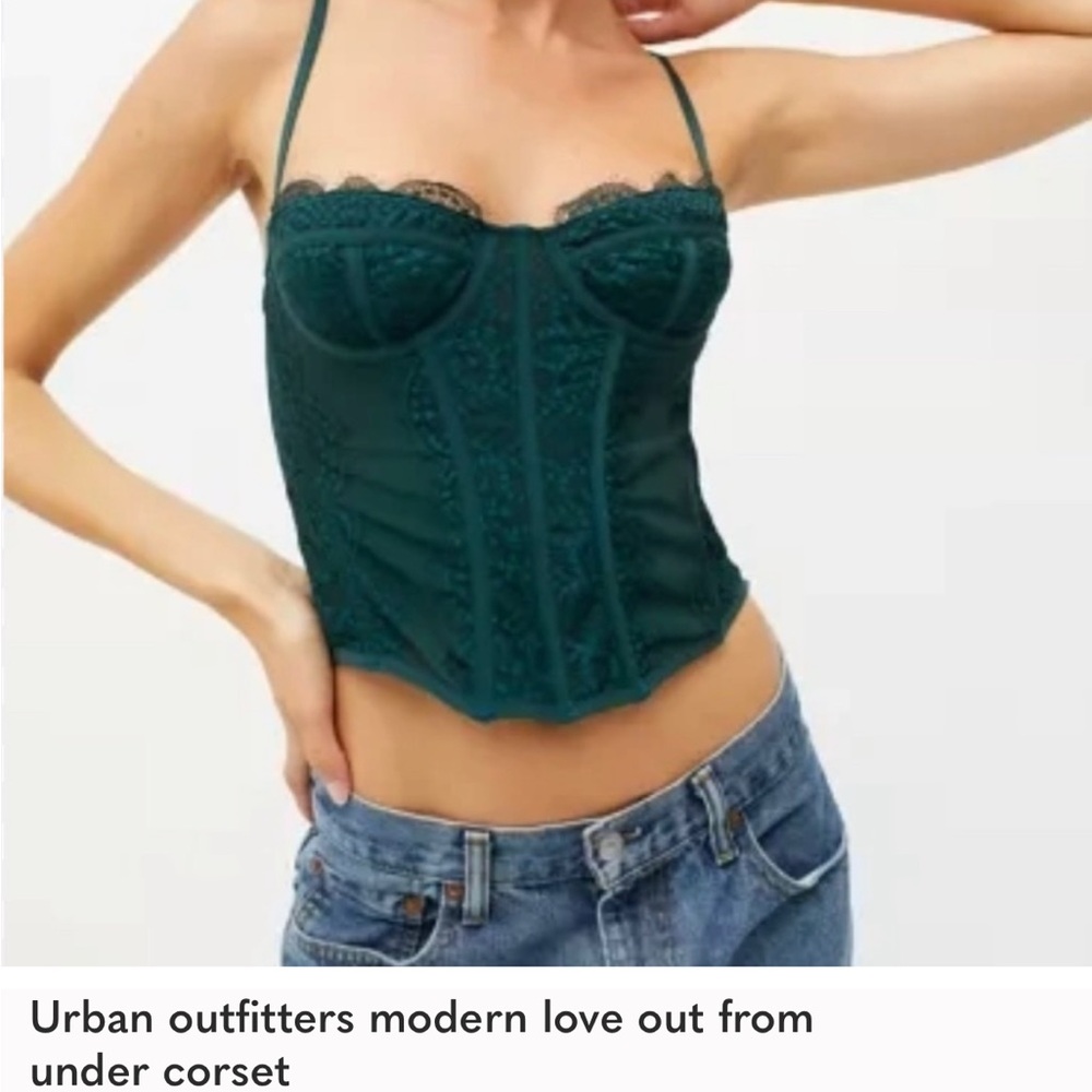 Urban Outfitters lace corset